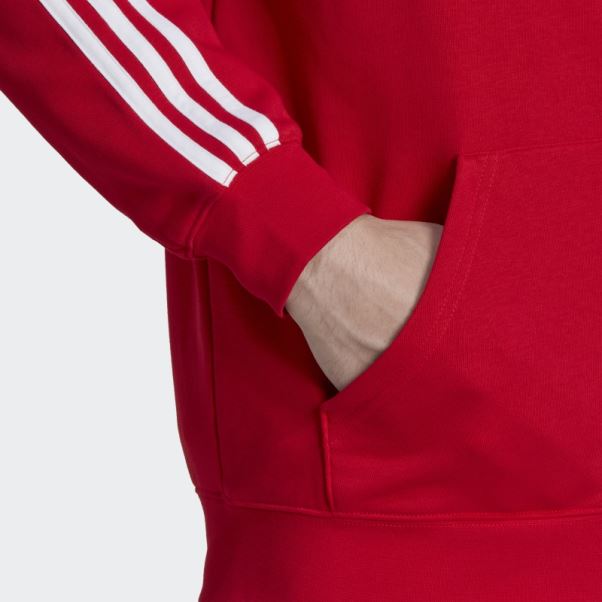 Sweat à Capuche Zippé à 3 Bandes Adn Arsenal écarlate Adidas