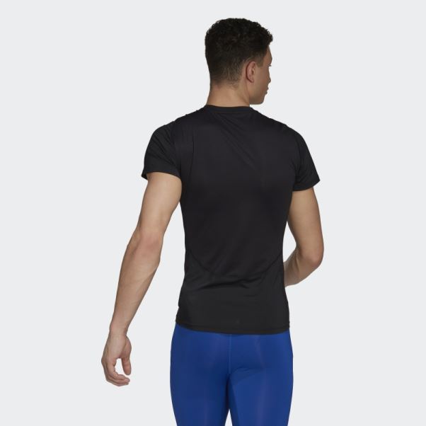 T-shirt D'entrainement Techfit Adidas Noir