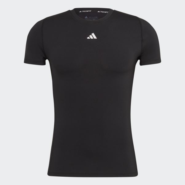 T-shirt D'entrainement Techfit Adidas Noir