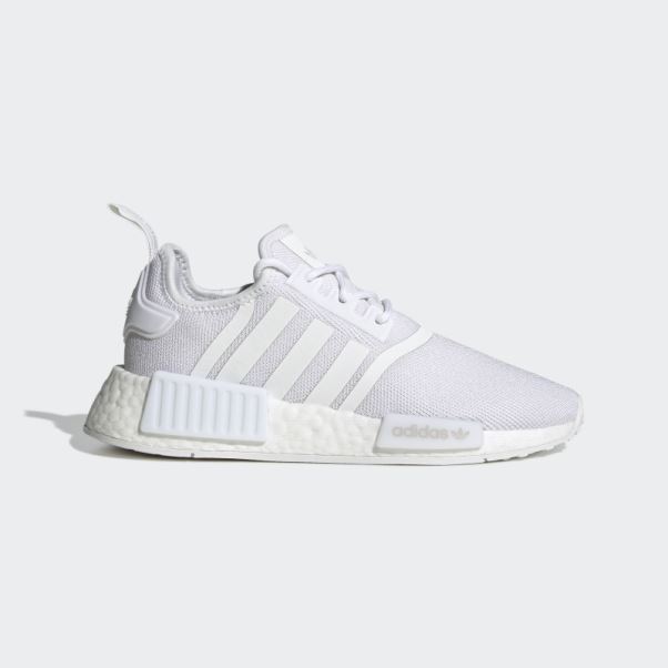 Adidas Nmd-r1 Chaussures Raffinées Gris Mode