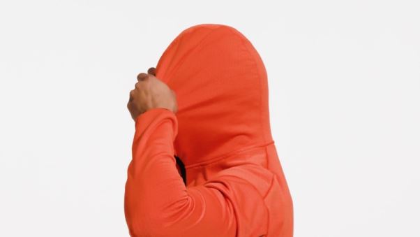 Veste De Randonnée à Capuche Adidas Terrex Tech Flooce Light Orange
