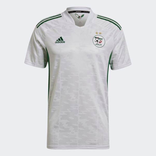 Maillot Domicile Algerie 20/21 Adidas Blanc