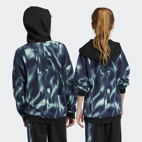 Adidas Arkd3 Sweat à Capuche Coupe Ample Noir