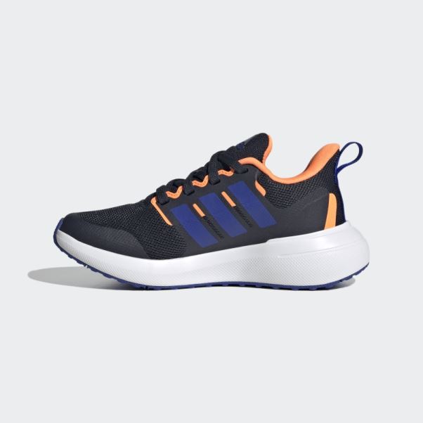 Encre Adidas Fortarun 2.0 Cloudfoam Dentelle Chaussures