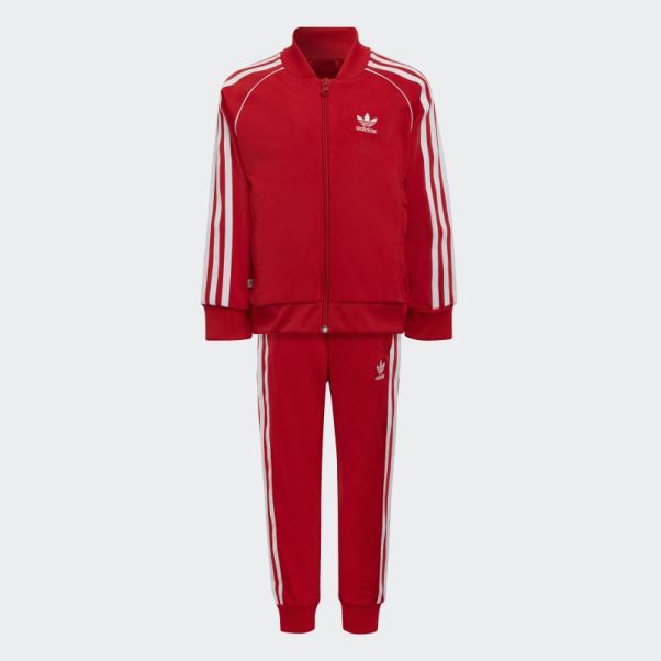 Survetement Adidas Adicolor Sst Rouge