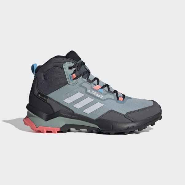 Terrex Ax4 Mid Gore-tex Chaussures De Randonnée Adidas Gris
