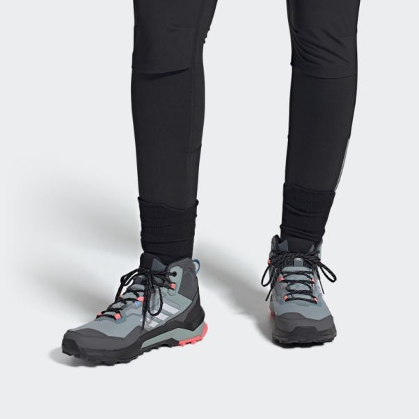 Terrex Ax4 Mid Gore-tex Chaussures De Randonnée Adidas Gris