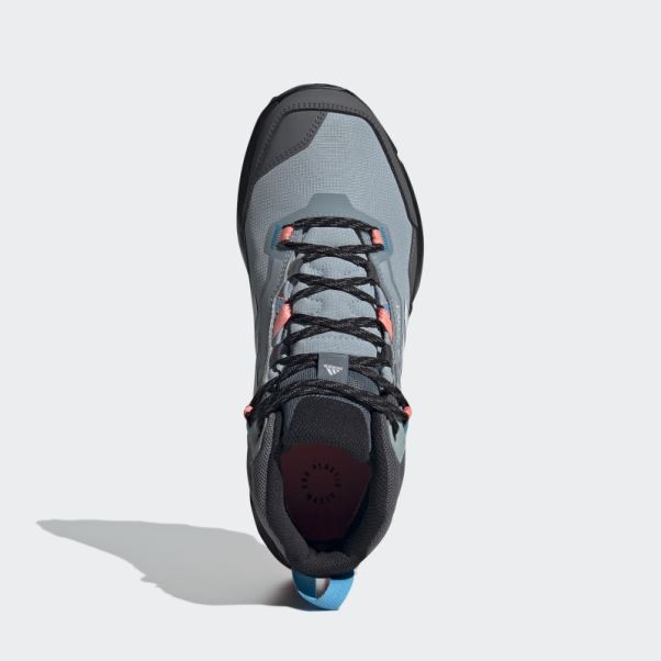 Terrex Ax4 Mid Gore-tex Chaussures De Randonnée Adidas Gris