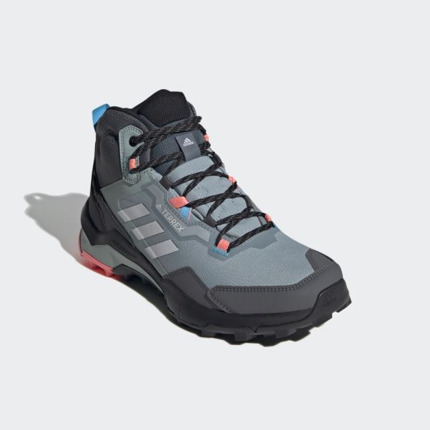 Terrex Ax4 Mid Gore-tex Chaussures De Randonnée Adidas Gris
