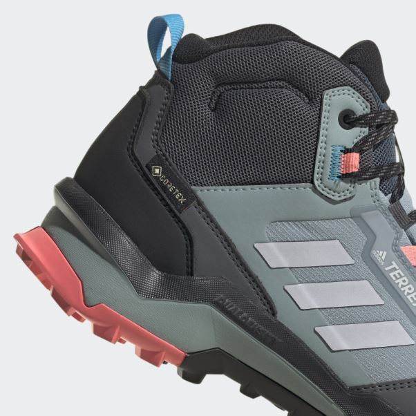 Terrex Ax4 Mid Gore-tex Chaussures De Randonnée Adidas Gris