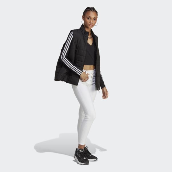 Adicolor Classics Crop T-shirt Noir à Manches Longues Adidas