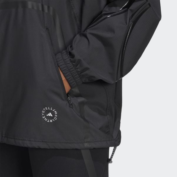 Adidas By Stella Mccartney Truepace Veste Tissée Noir Mode