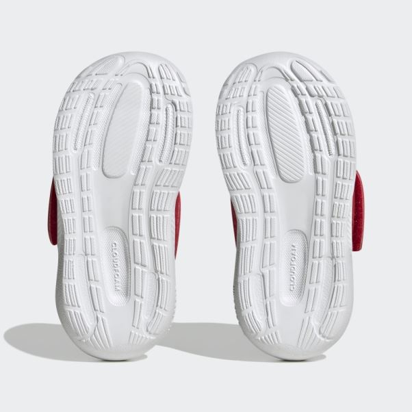 Chaussures à Scratch Runfalcon 3.0 écarlate Adidas