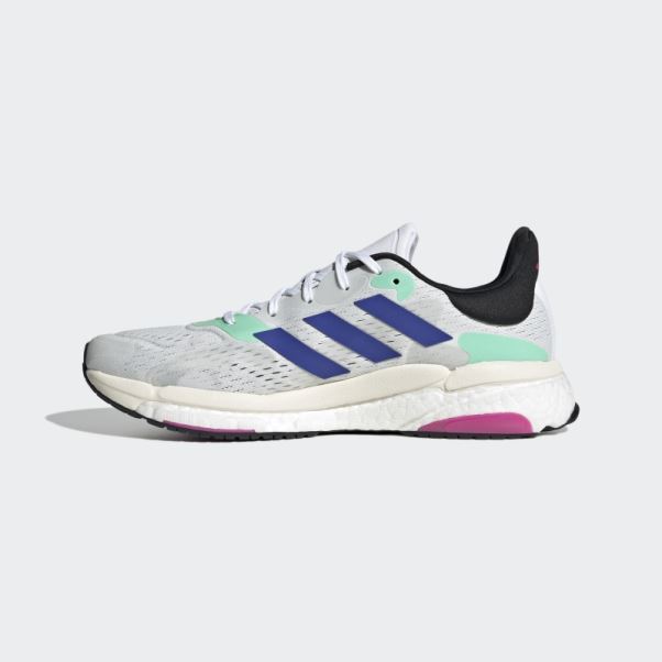 Chaussures Adidas Solarboost 4 Blanches