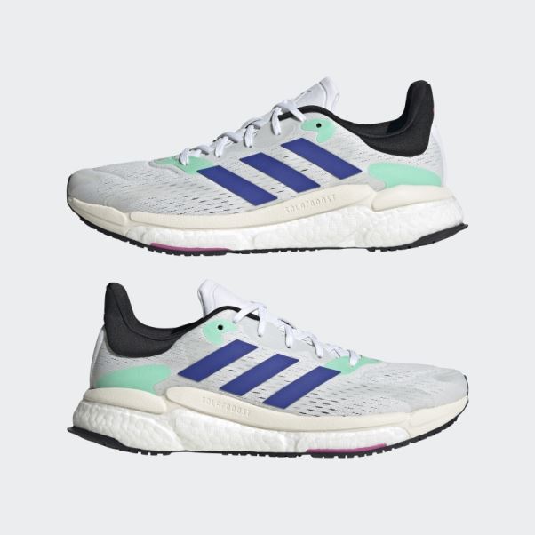 Chaussures Adidas Solarboost 4 Blanches