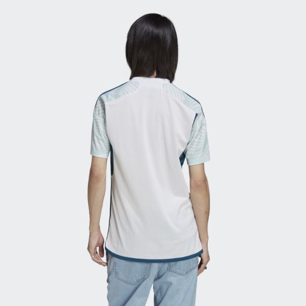 Maillot Adidas Bosnia 22 Extérieur Blanc