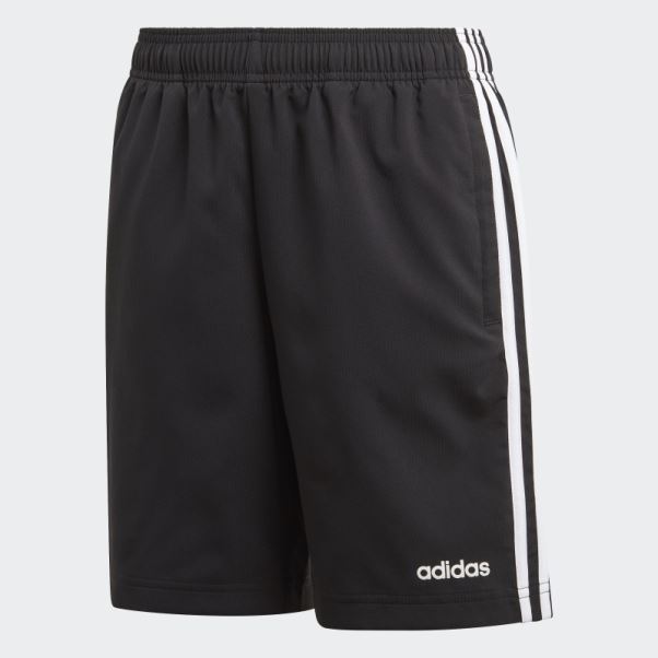 Short Tissé à 3 Bandes Essentials Noir Adidas
