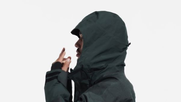 Veste Graphique De Neige Isolée 2 Couches Terrex Vert Adidas