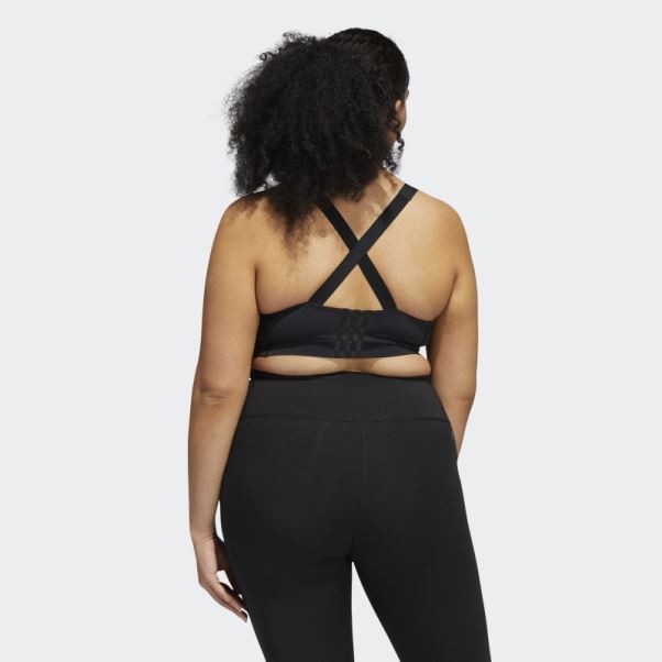 Soutien-gorge à Maintien élevé Adidas Tlrd Impact Luxe Training Noir (taille Plus) Chaud