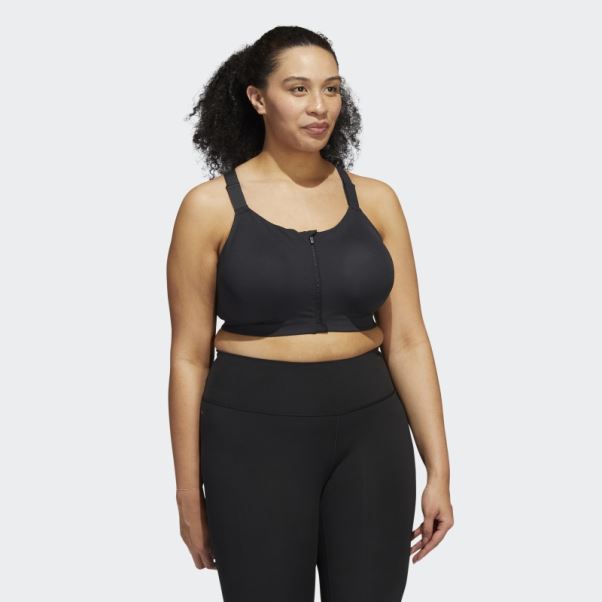 Adidas Tlrd Impact Luxe Training Soutien-gorge à Maintien élevé (taille Plus) Mode Noir
