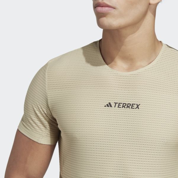 Terrex Agravic Pro Trail Running Tee Adidas Savane