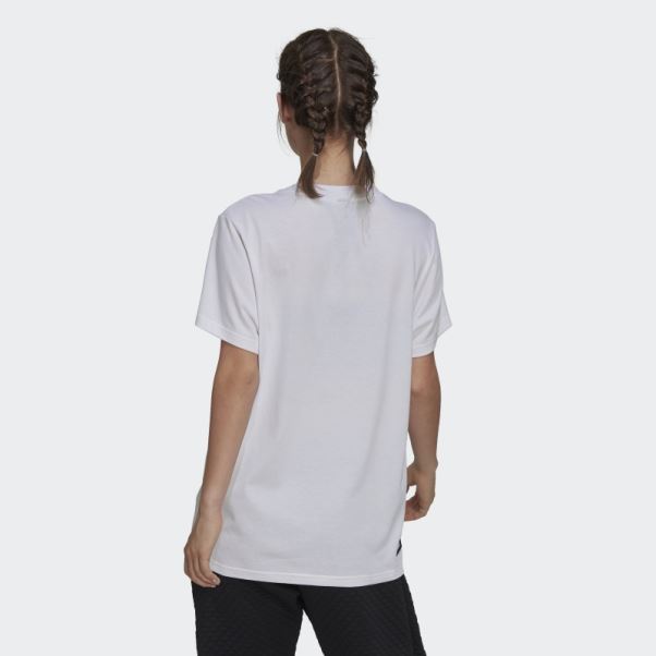 T-shirt Graphique Logo Future Icons Blanc Adidas