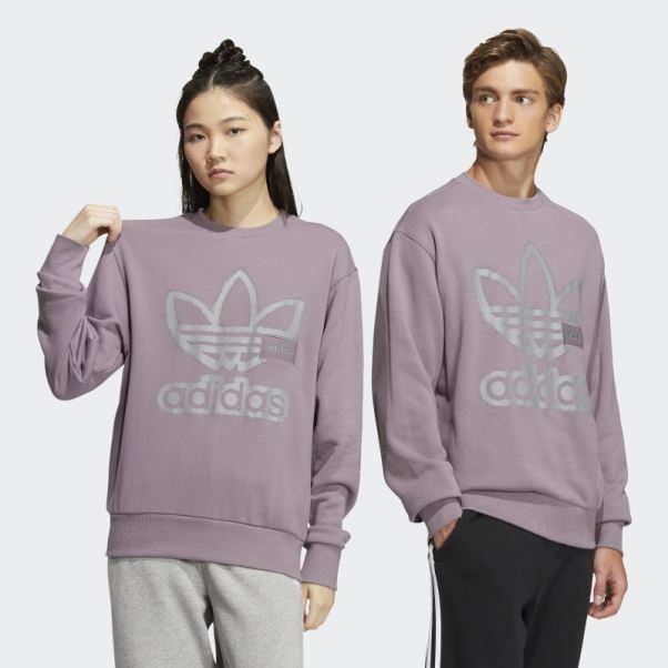 Sweat Adicolor Violet Adidas