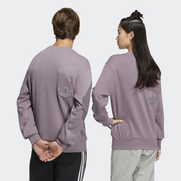 Sweat Adicolor Violet Adidas