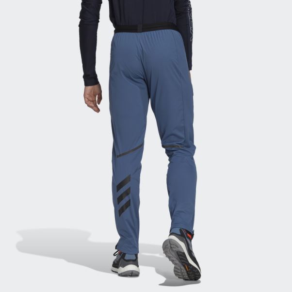 Pantalon De Jogging Softshell De Ski De Fond Terrex Xperior Acier Adidas