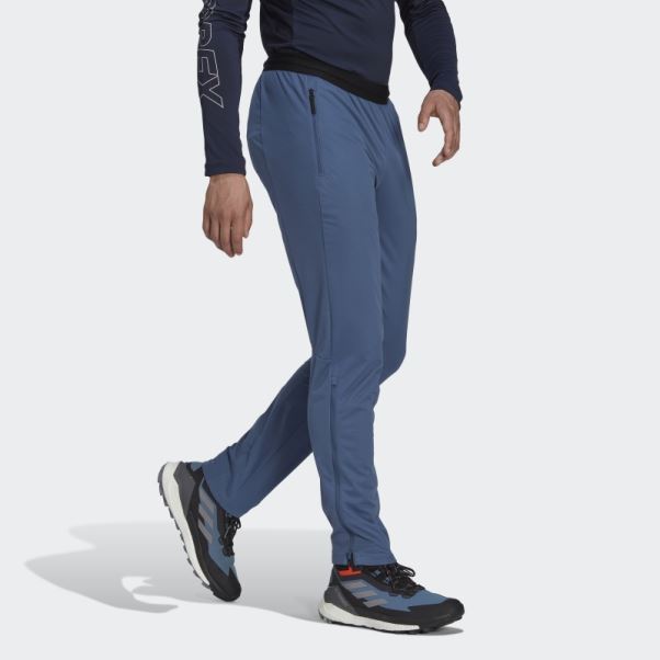 Pantalon De Jogging Softshell De Ski De Fond Terrex Xperior Acier Adidas
