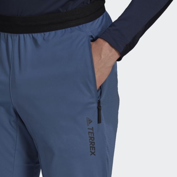 Pantalon De Jogging Softshell De Ski De Fond Terrex Xperior Acier Adidas