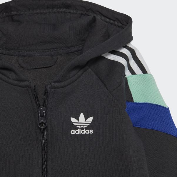 Ensemble De Sweat à Capuche Adidas Rekive En Carbone