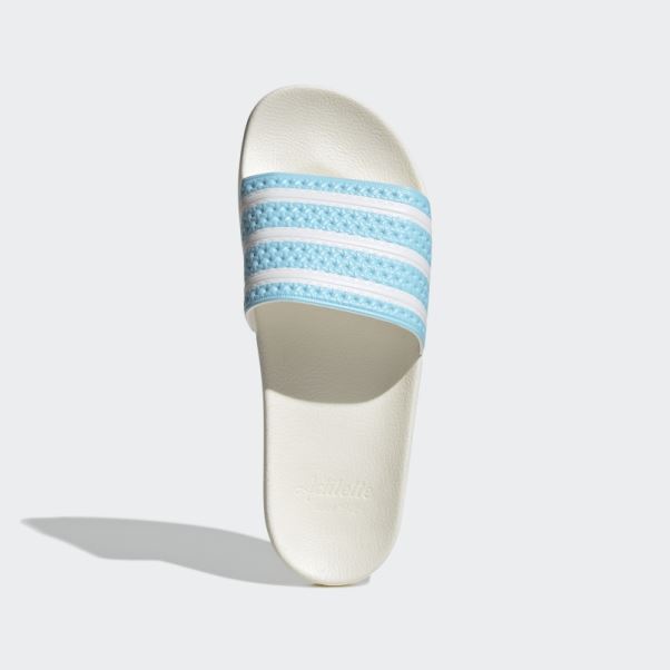 Adidas Adilette Slides Bleu