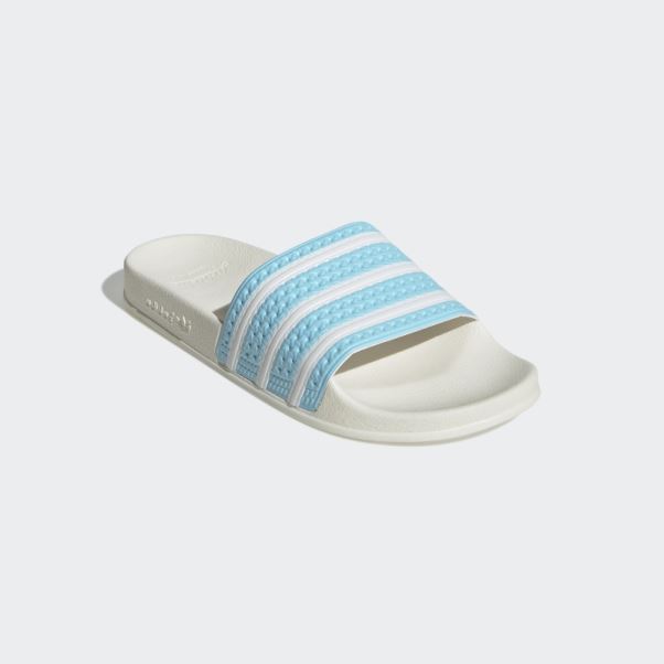 Adidas Adilette Slides Bleu