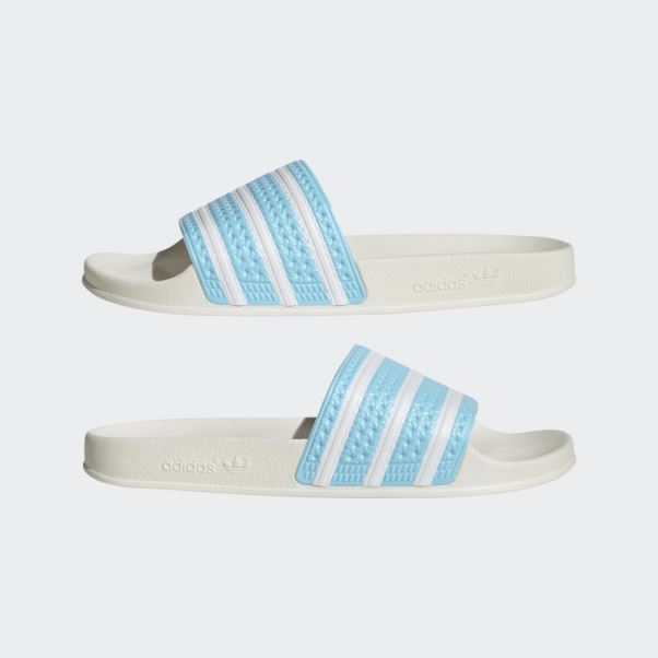 Adidas Adilette Slides Bleu