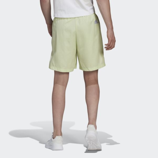 Short Tissé Chelsea Brandlove Essentials Citron Vert Adidas