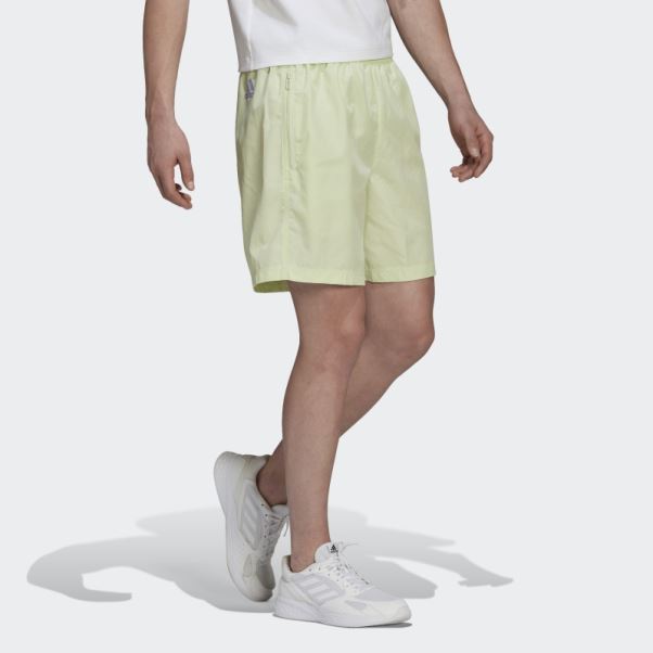 Short Tissé Chelsea Brandlove Essentials Citron Vert Adidas