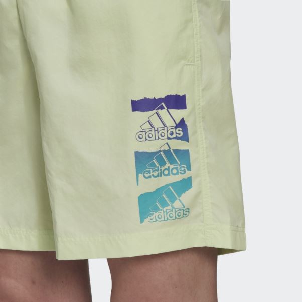 Short Tissé Chelsea Brandlove Essentials Citron Vert Adidas