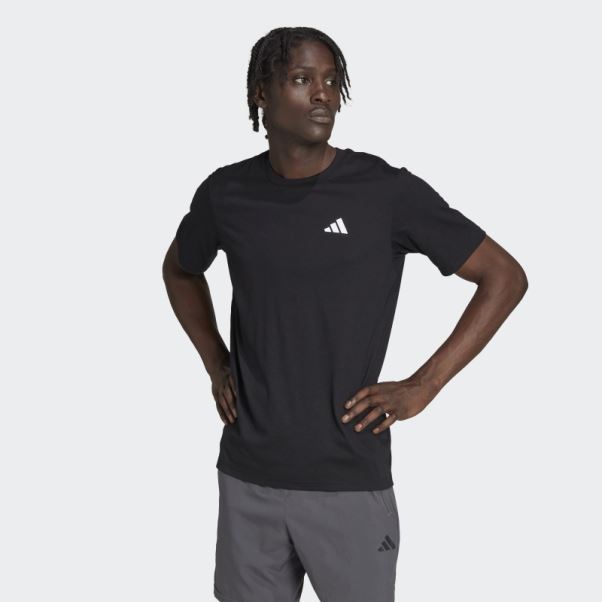 T-shirt D'entraînement Adidas Train Essentials Feelready Noir