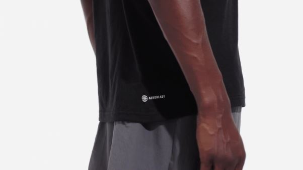 Adidas Train Essentials Feelready T-shirt D'entraînement Noir