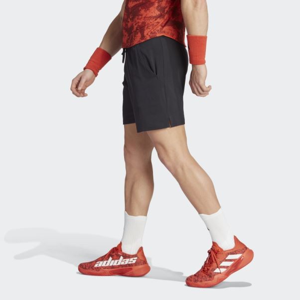 Short De Tennis Ergo Adidas Noir