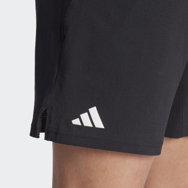 Short De Tennis Ergo Adidas Noir