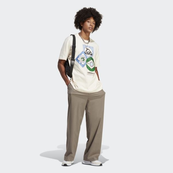 Adidas Aventure Fc Tee Fashion Blanc