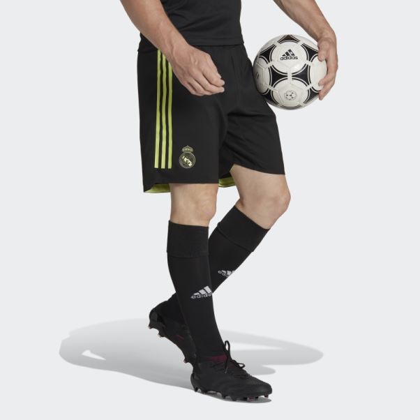 Short Adidas Real Madrid 22/23 Third Authentique Noir