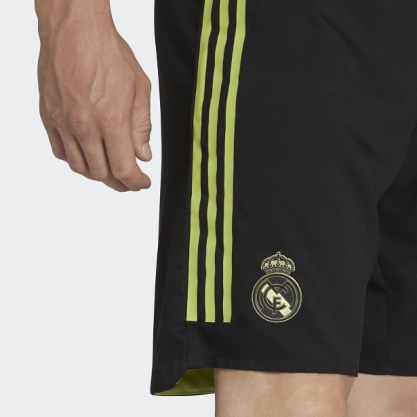 Short Adidas Real Madrid 22/23 Third Authentique Noir