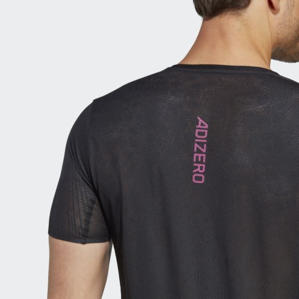 T-shirt Adizero Noir Adidas