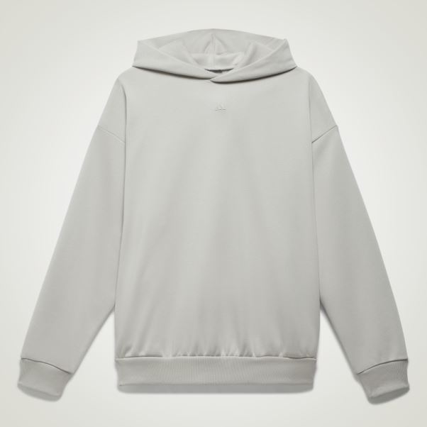 Sweat à Capuche Adidas Basket Gris Métal Chaud