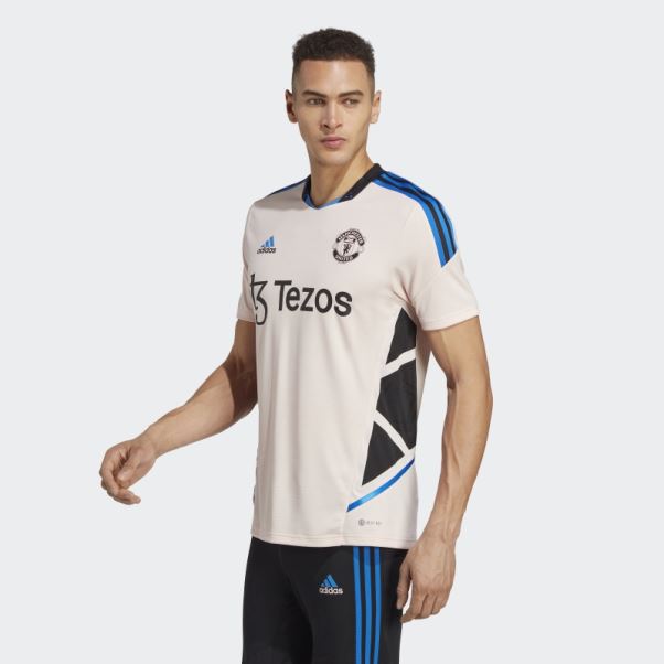 Maillot Manchester United Condivo 22 Pro Rose Glacé Adidas