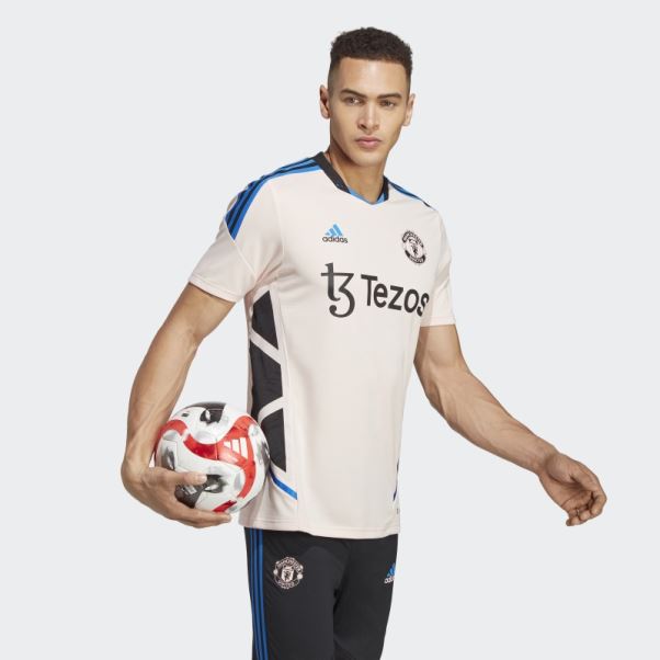 Maillot Manchester United Condivo 22 Pro Rose Glacé Adidas