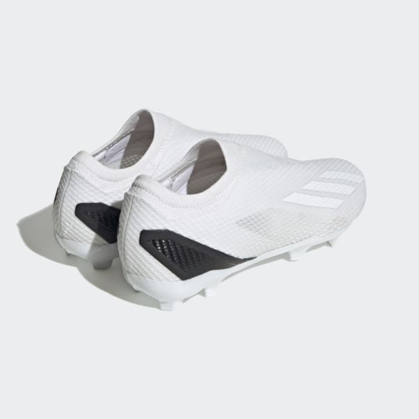 X Speedportal.3 Crampons De Football Sans Lacets Pour Terrain Sec Blanc Adidas